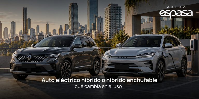 Auto eléctrico híbrido o híbrido enchufable qué cambia en el uso – Grupo Espasa