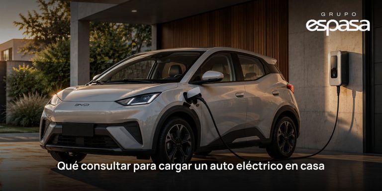 Qué consultar para cargar un auto eléctrico en casa – Grupo Espasa