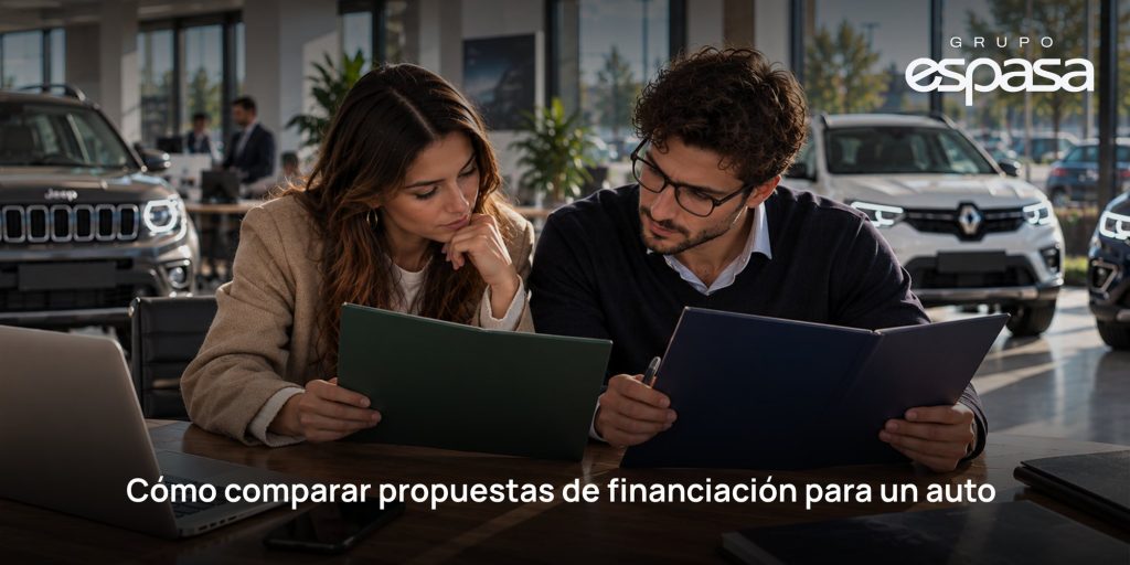 Cómo comparar propuestas de financiación para un auto – Grupo Espasa