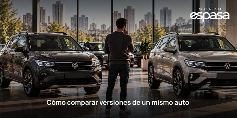 Cómo comparar versiones de un mismo auto – Grupo Espasa