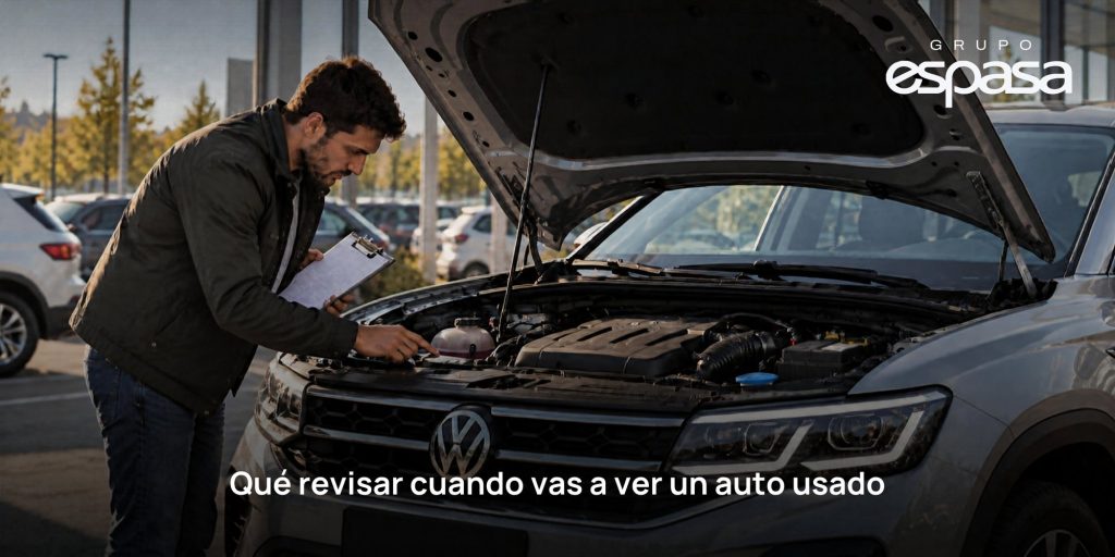 Qué revisar cuando vas a ver un auto usado – Grupo Espasa